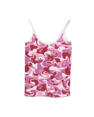 T Shirts Bape Marble Camisole Rose Femme | ZIW-16075034